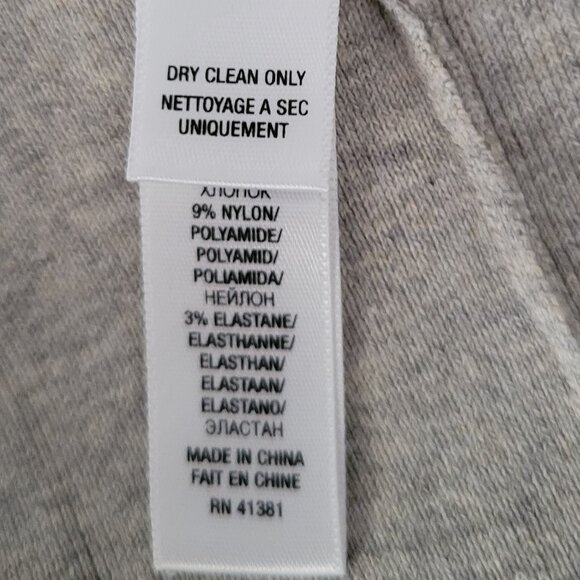 RLX Ralph Lauren Gray Zip Up Sweater with Black Stripe - Picture 5 of 8